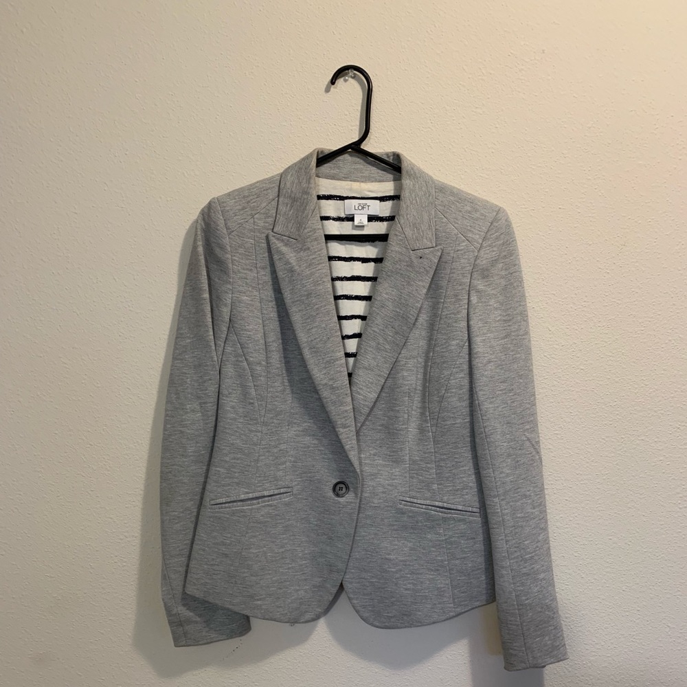 Loft grey blazer